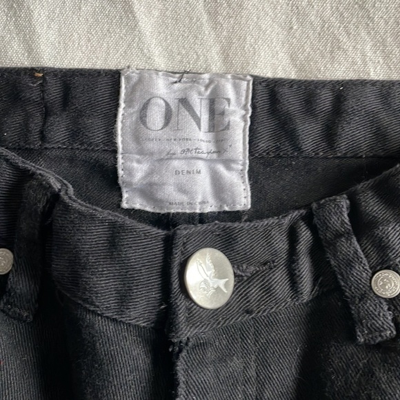ONE Teaspoon Yard Birds Mid Rise Distressed Skinny Jeans Size 27 - Picture 4 of 9